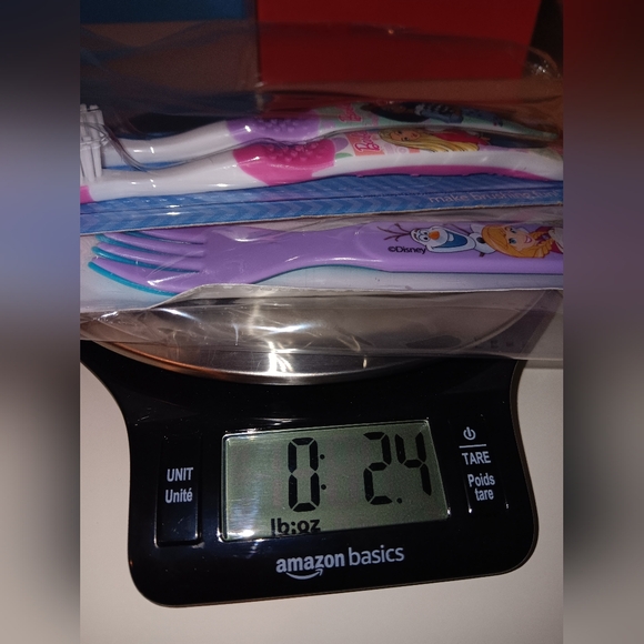 NWOT Toddlers Spoon and Fork Set and Toothbrush - Picture 8 of 8